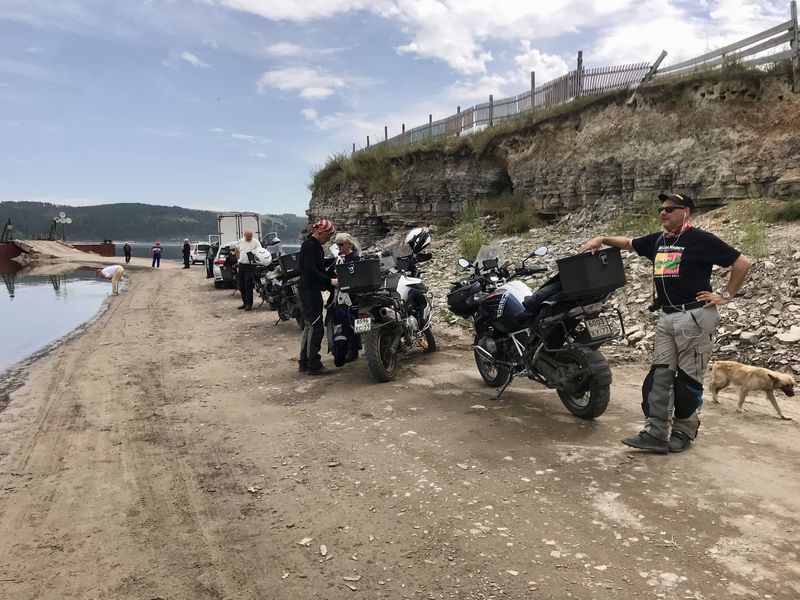 Angara in Trans-Siberian moto tour with Rus Moto Travel