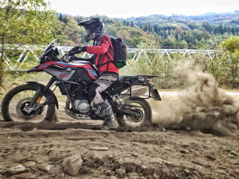 Rusmototravel (Rus Moto Travel, RMT) Enduro Training, Advanced Ridings Skills, Sochi, Krasnaya Polyana, BMW F850GS