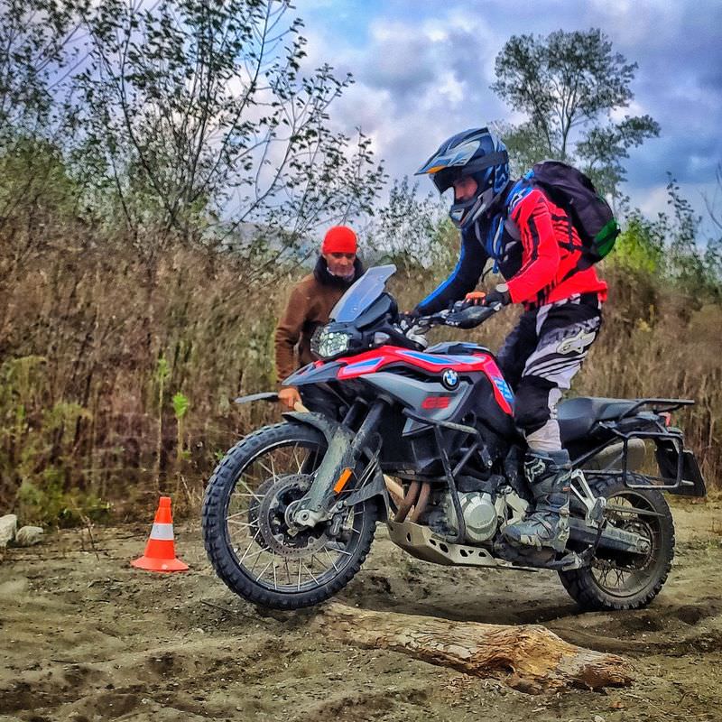 Rusmototravel (Rus Moto Travel, RMT) Enduro Training, Advanced Ridings Skills, Sochi, Krasnaya Polyana, BMW F850GS