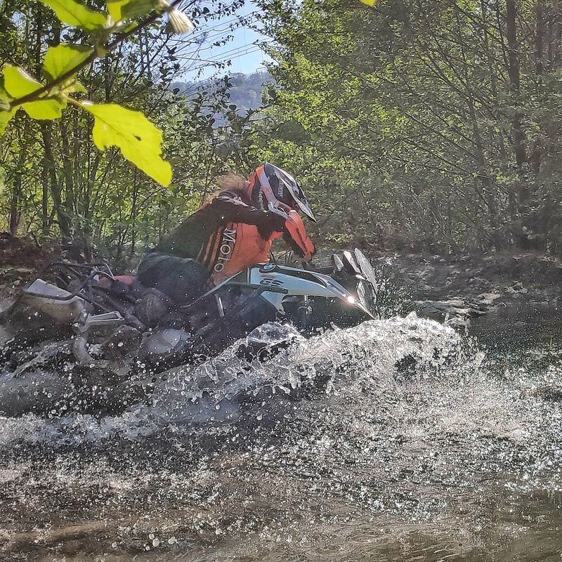 Enduro training Rusmototravel RMT Sochi BMW F850GS