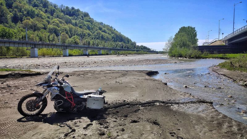 Enduro training Rusmototravel RMT Sochi BMW F850GS