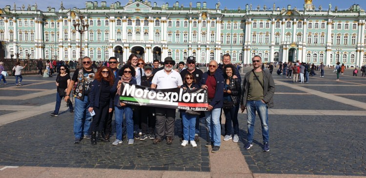 Moscow-Saint-Petersburg Custom tour with Motoexplora. August 2019