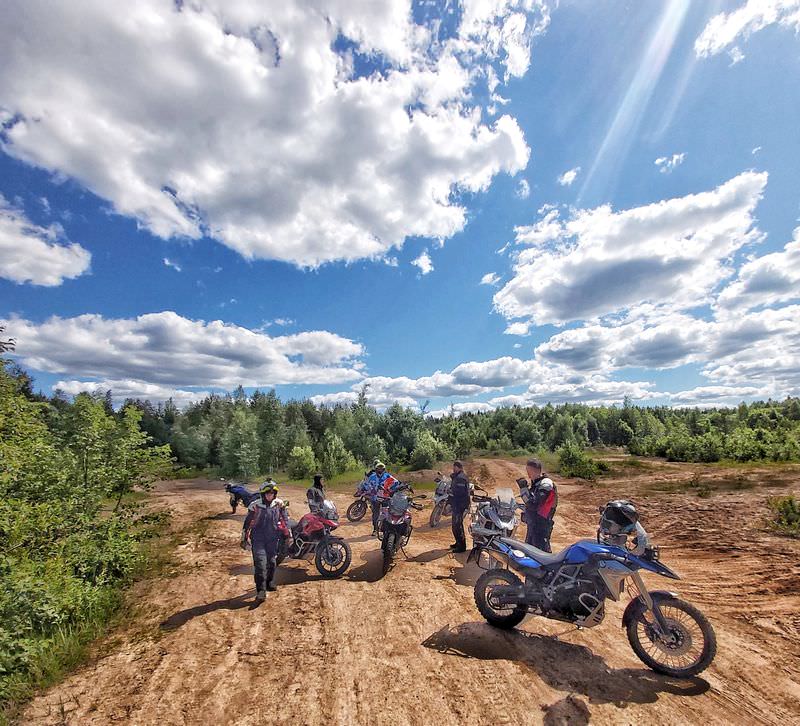 valday off-road enduro classes Rusmototravel BMW R1200GS