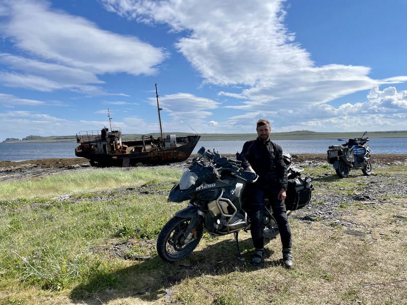 an expedition by rusmototravel (RMT) rus moto travel from Moscow to Kola Peninsula, to Rybachy
