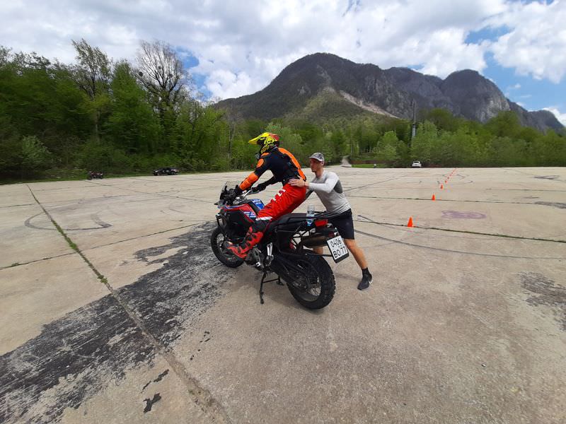 Enduro training Rusmototravel RMT Sochi BMW F850GS