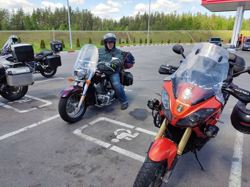 Weekend motorcycle tour around Moscow rusmototravel