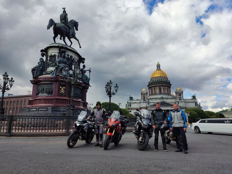 Moscow - Saint-Petersburg - Karelia July 2022 Tour, Ride Report