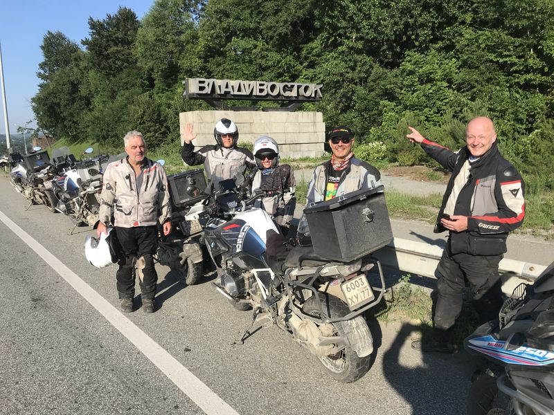 Vladivostok in Trans-Siberian moto tour with Rus Moto Travel