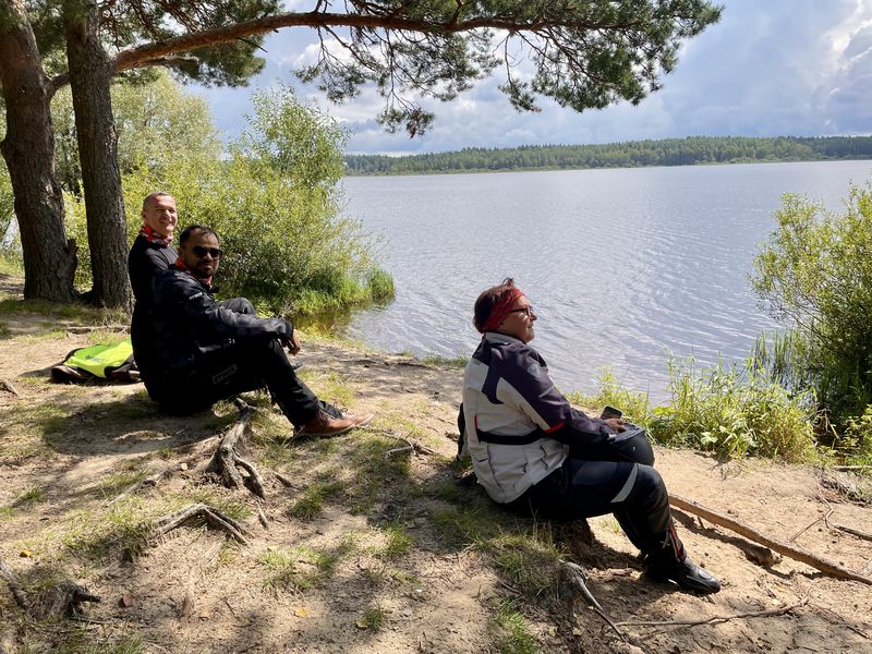 Moscow region sidewiev in mototour