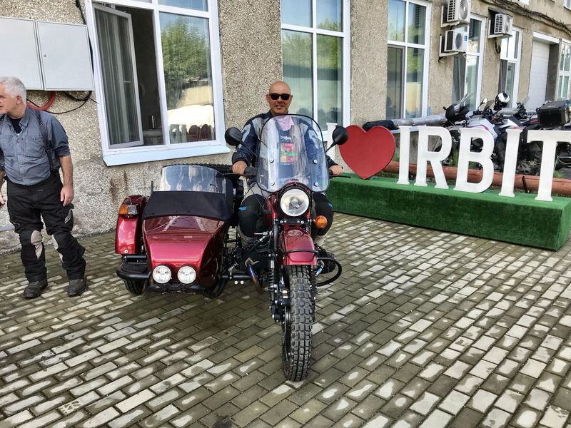 URAL factory in Trans-Siberian moto tour with Rus Moto Travel