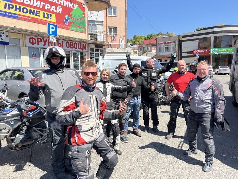 Vladikavkaz - Sochi Motorcycle Tour with Rusmototravel, Elbrus, Caucasus Mountains, BMW R1250GS