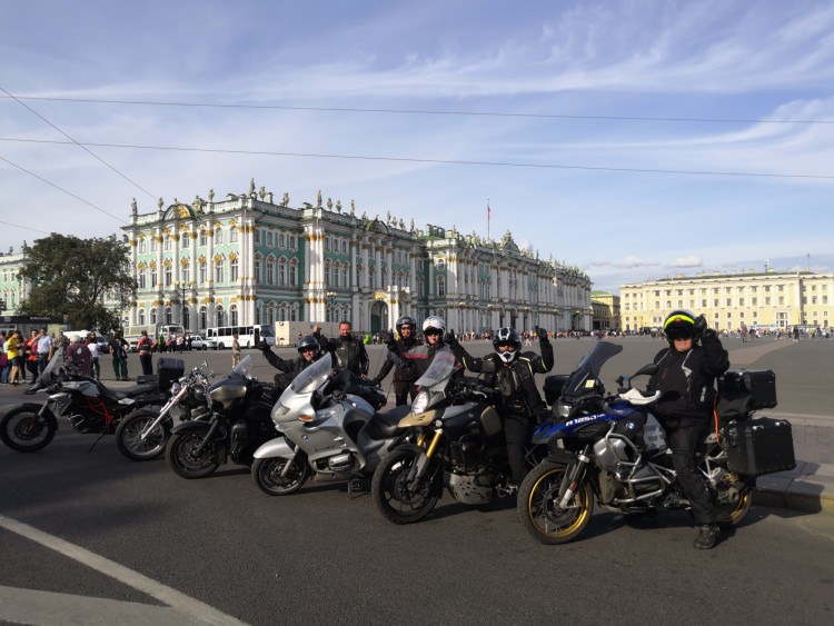 Saint-Petersburg-Moscow Motorcycle Tour Rusmototravel Hermitage