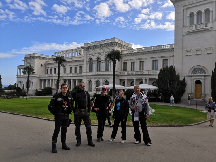 Sochi and Crimea motorcycle tour Rusmototravel, Motorcycle tours in Russia, Livadia Palace