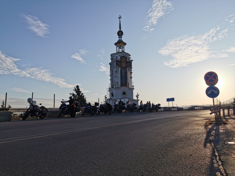 Sochi and Crimea motorcycle tour Rusmototravel, Motorcycle tours in Russia, Sea Men Church