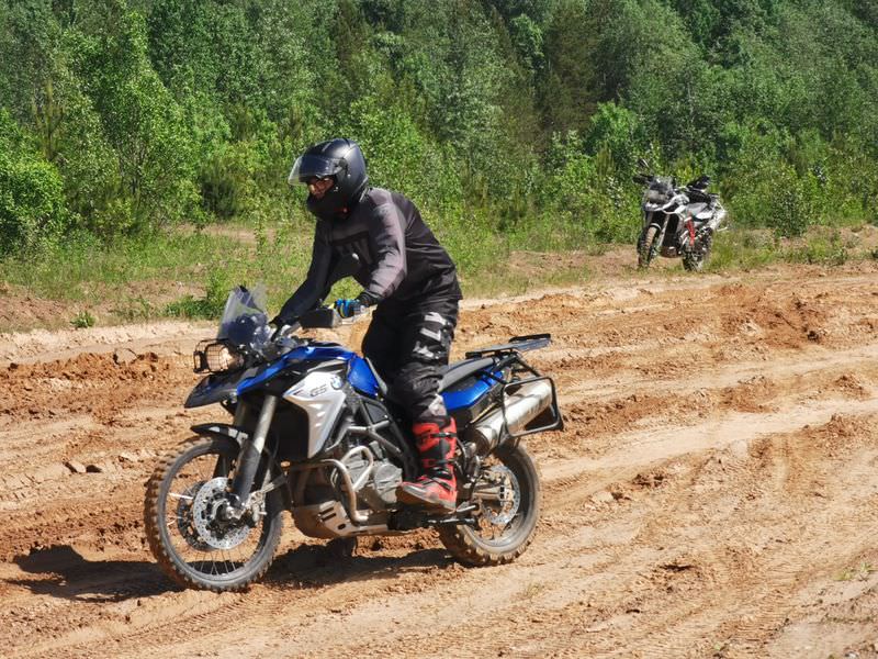 Enduro course at valday