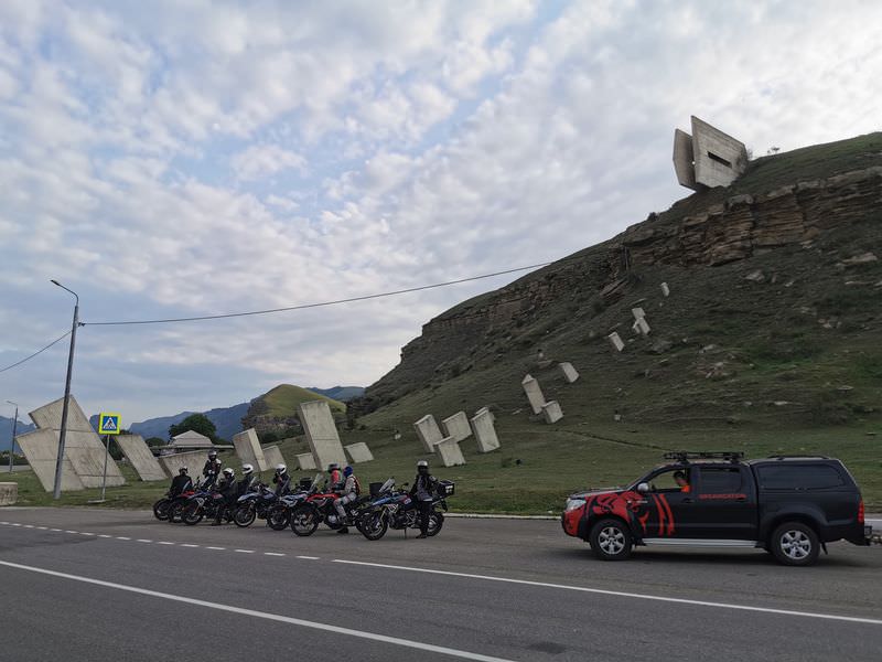 Sochi-Elbrus July 2020 tour with Rusmototravel on BMW F750, 850 and R1250GS