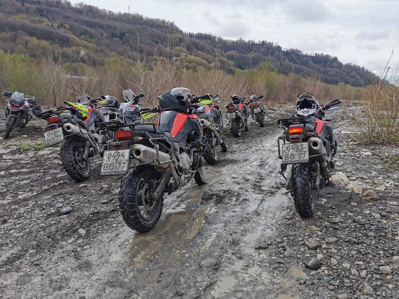 8-12 Sochi Rusmototravel Enduro Training BMW F850GS, R1250GS, R1200GS off-road riding skills