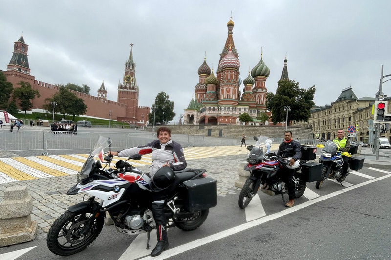 Russian Motorcycle Travel News, The Road from Moscow to St. Petersburg
