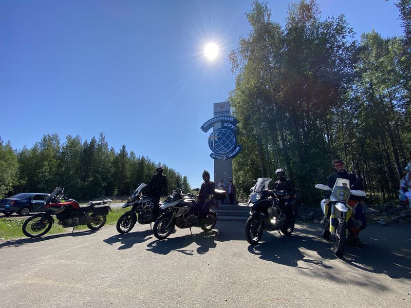 an expedition by rusmototravel (RMT) rus moto travel from Moscow to Kola Peninsula, to Rybachy