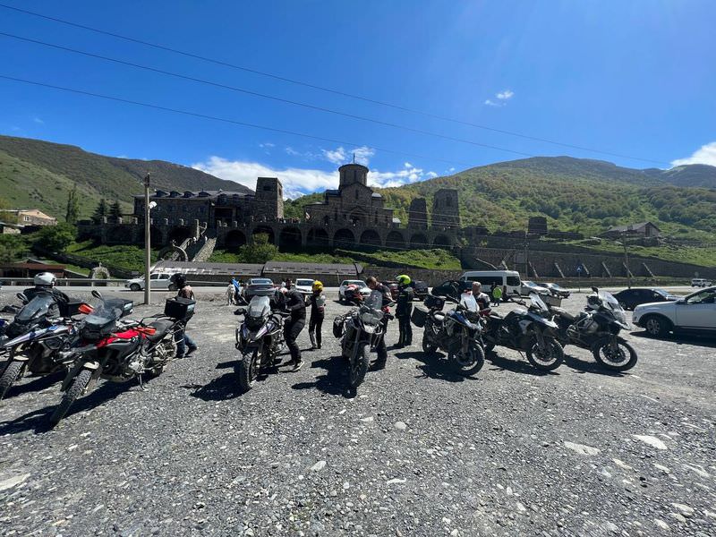 Vladikavkaz - Sochi Motorcycle Tour with Rusmototravel, Elbrus, Caucasus Mountains, BMW R1250GS